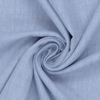 Baumwoll Leinen Fischgrät