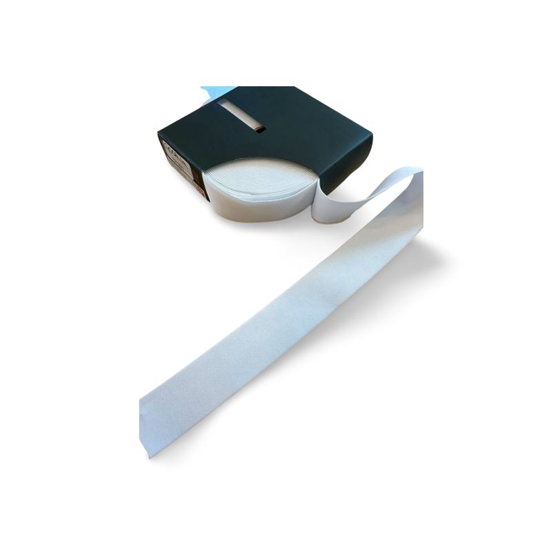 Elastic Bund weiß 3,8 cm