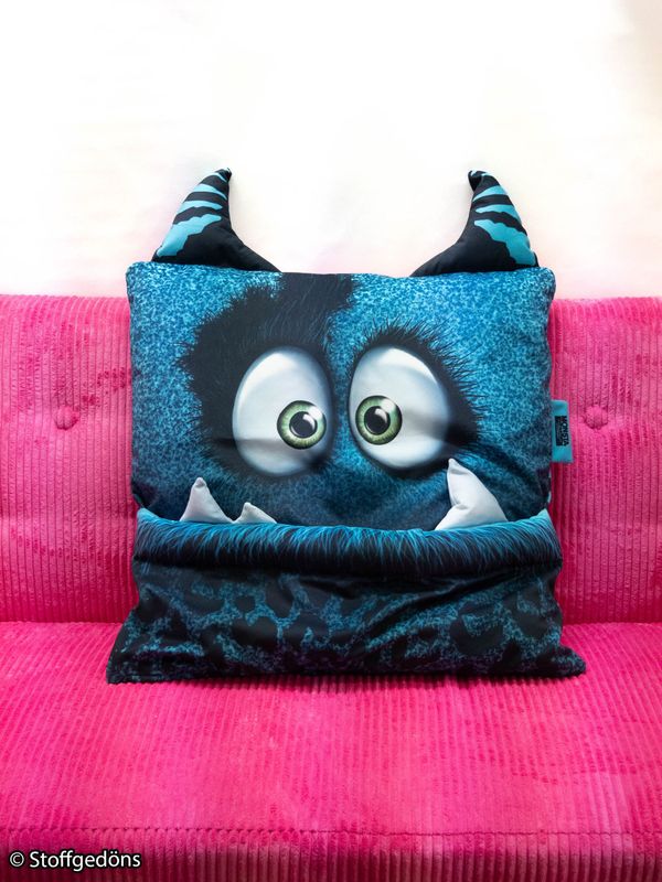 Monsta Pillow türkis Monsta Pillow türkis