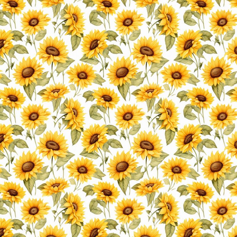 Baumwolljersey Sonnenblumen Baumwolljersey Sonnenblumen