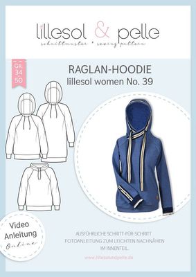 Raglan-Hoodie No. 39 Damen Raglan-Hoodie No. 39 Damen