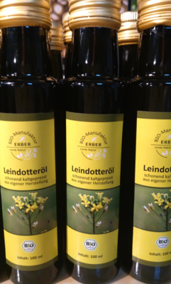 Bio-Leindotteröl 100 ml- regional aus Oberbayern-
