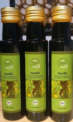 Bio-Hanföl 100 ml - regional aus Oberbayern-