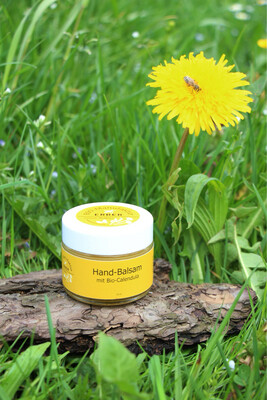 Handbalsam mit Bio-Calendulaöl, Bio-Propolis und Bio-Honig 50 ml
