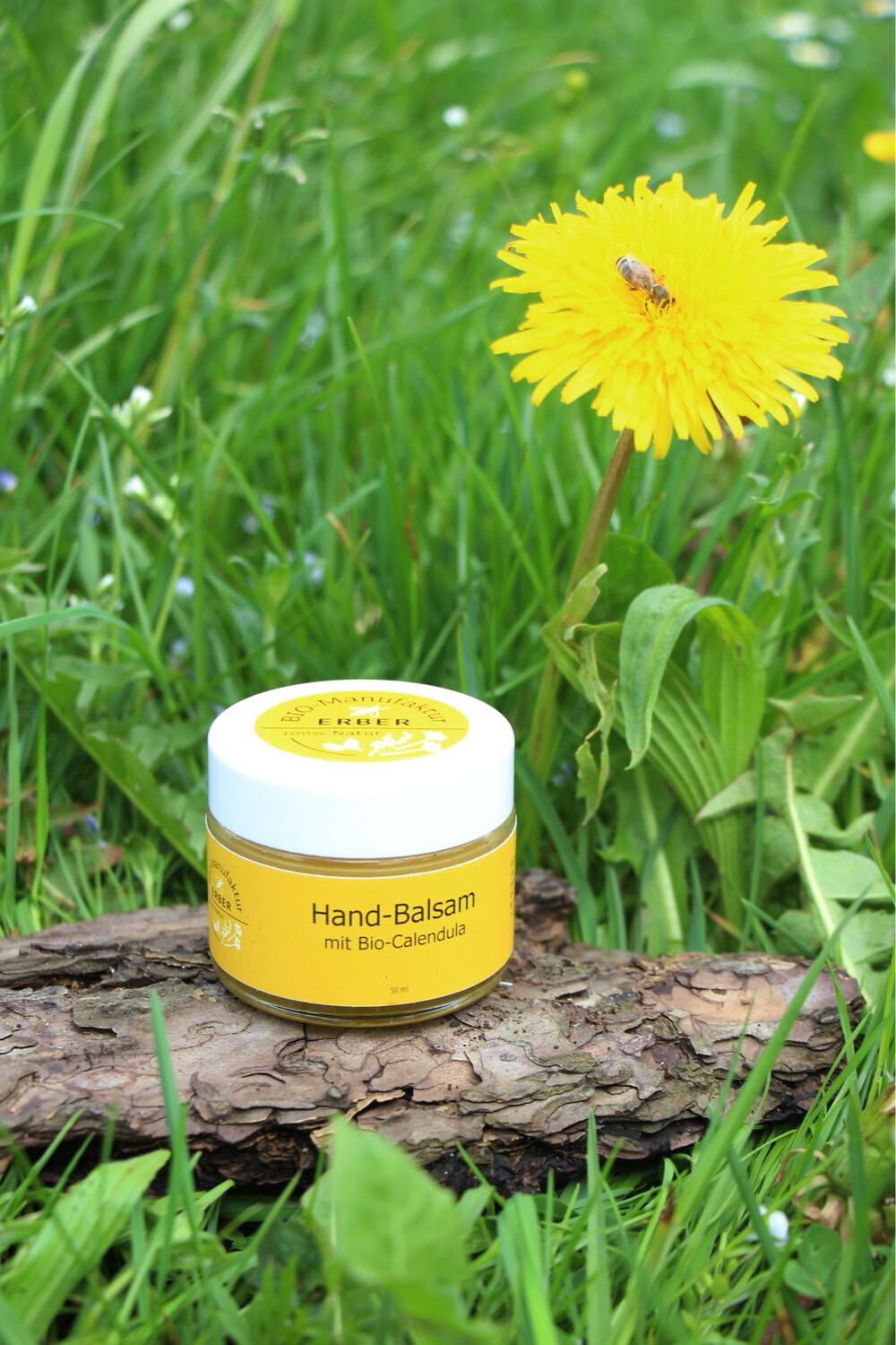 Handbalsam mit Bio-Calendulaöl, Bio-Propolis und Bio-Honig 50 ml
