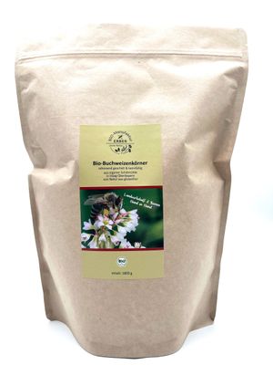 Bio-Buchweizenkörner geschält 1800 g - glutenfrei, keimfähig