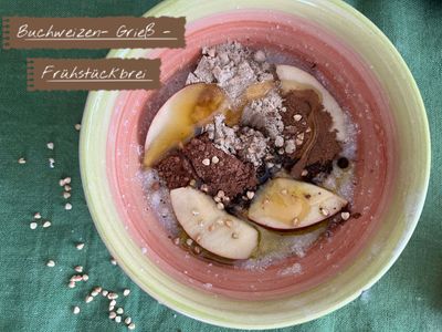 Bio-Frühstücksset: Bio-Buchweizengrieß 500 g "glutenfrei" zertifiziert, Bio-Sonnenblumenprotein 100 g, Bio-Wald- und Blütenhonig 250 g