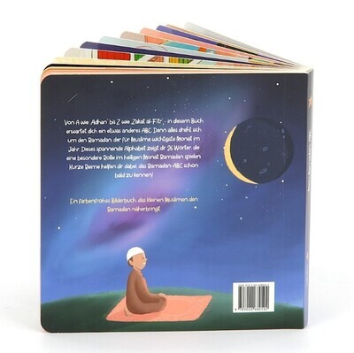 Mein Ramadan-ABC | Ramadan Buch für kleine Muslime| Pappbilderbuch