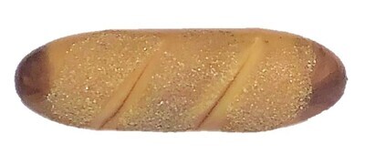 A SCARCE WEEBER WOOD LOAF OF BREAD