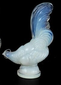 Sabino Art Glass Hen Figurine