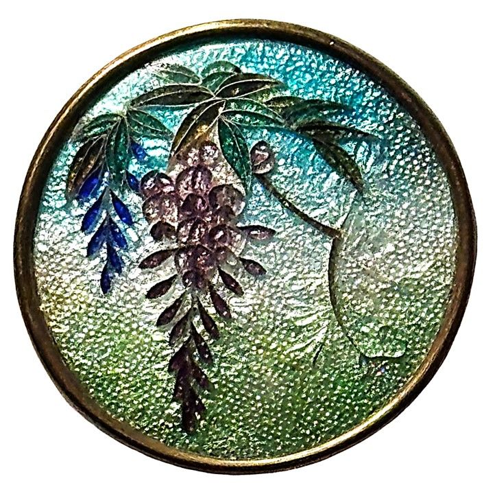 Exquisite Japanese Gin Bari Button!