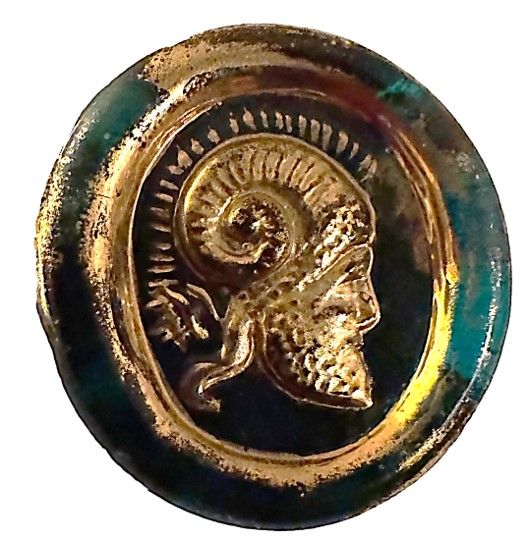 A very nice large size Bimini Glass Button!