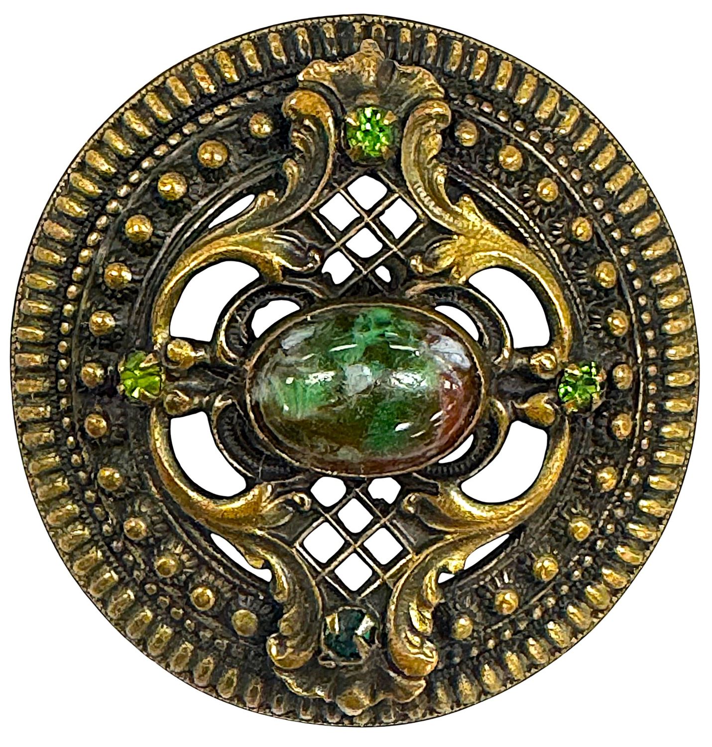A beautiful 19th century Genuine Gay 90 button!