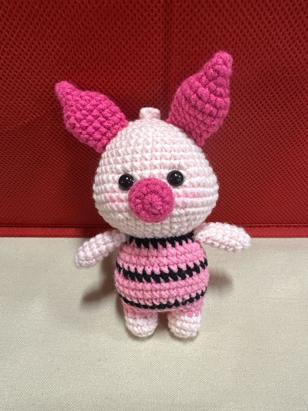 Piglet Keychain/Ornament.