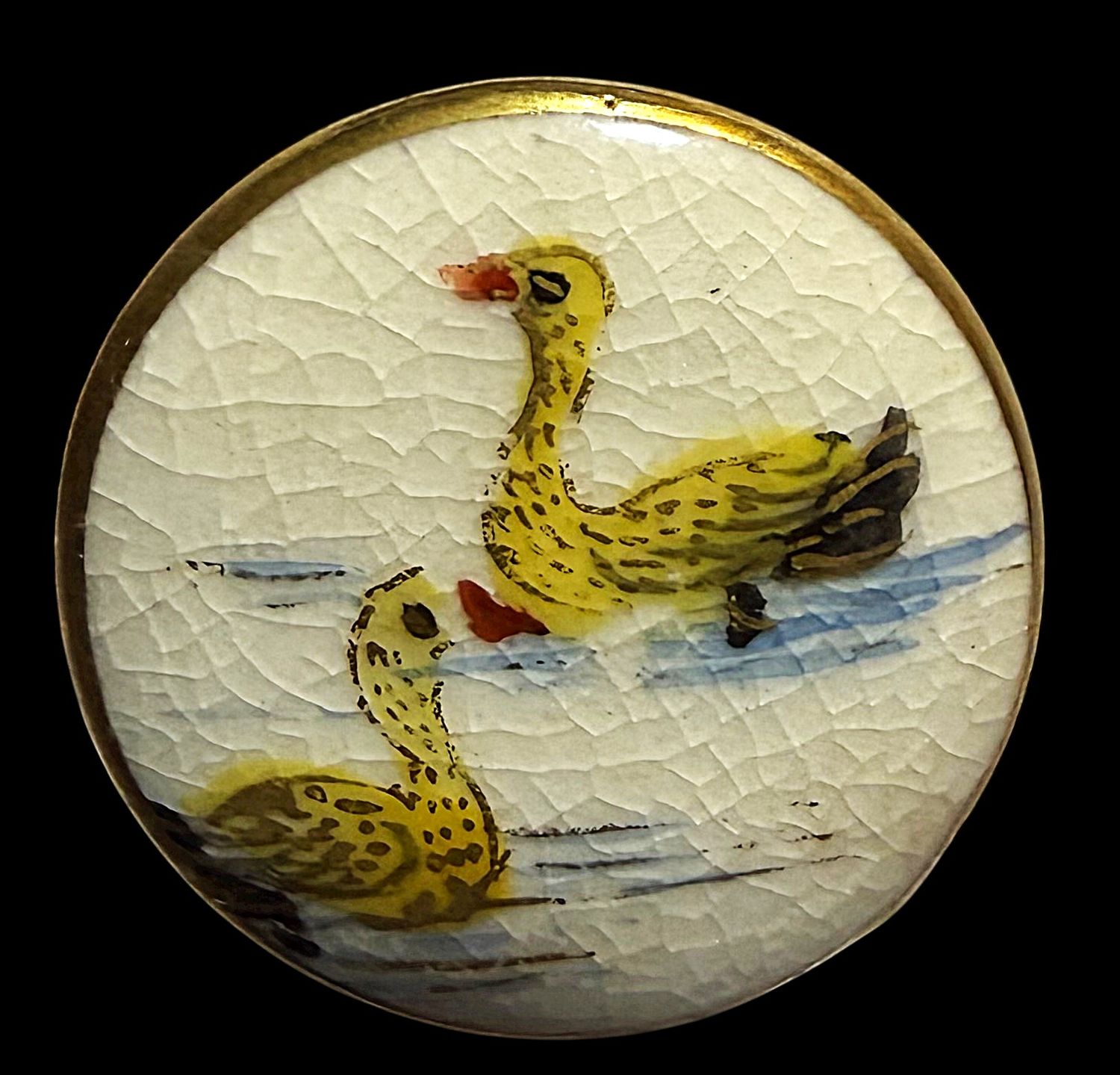 A CUTE EARLY 20TH CENTURY SATSUAMA 1"