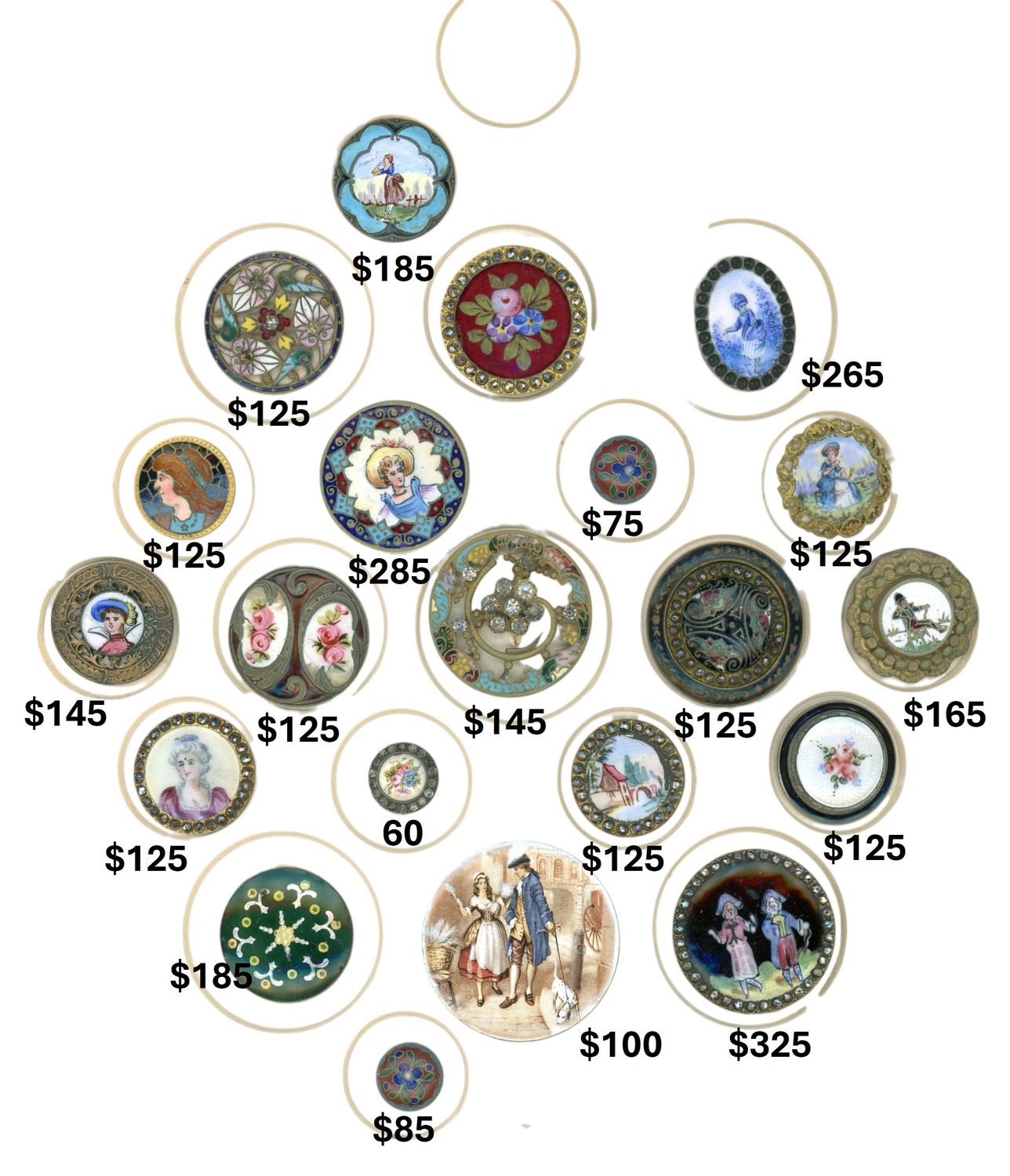 ASSORTED ENAMEL # 10