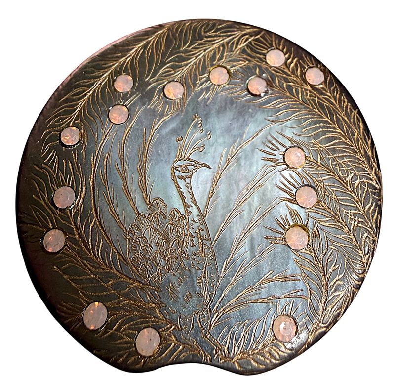 A SCARCE NANCY DUBOIS PEARL PEACOCK