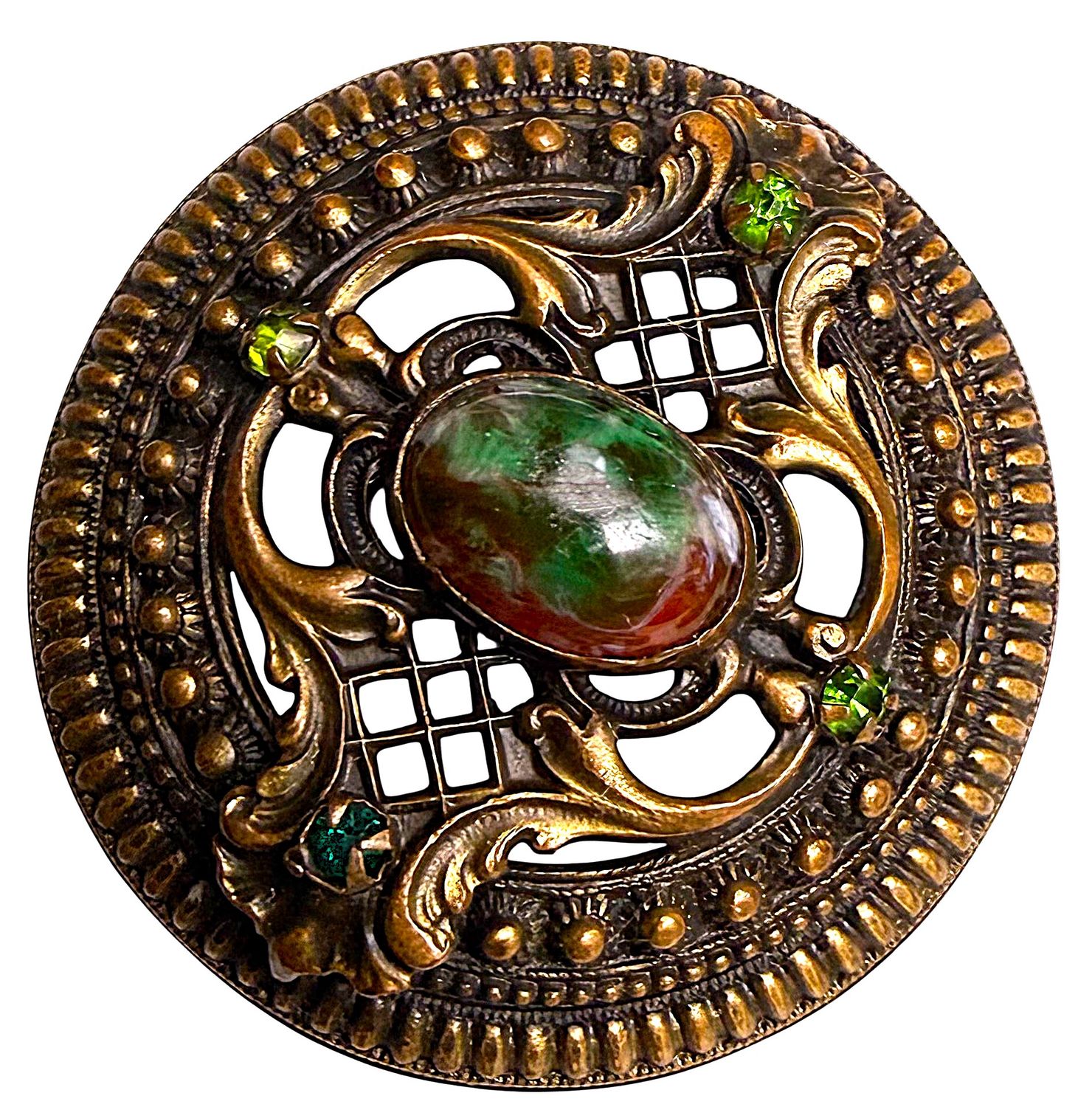 A gorgeous 19th cent GAY (90 Button!