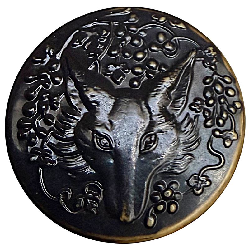 A medium size division one pictorial celluloid wafer button