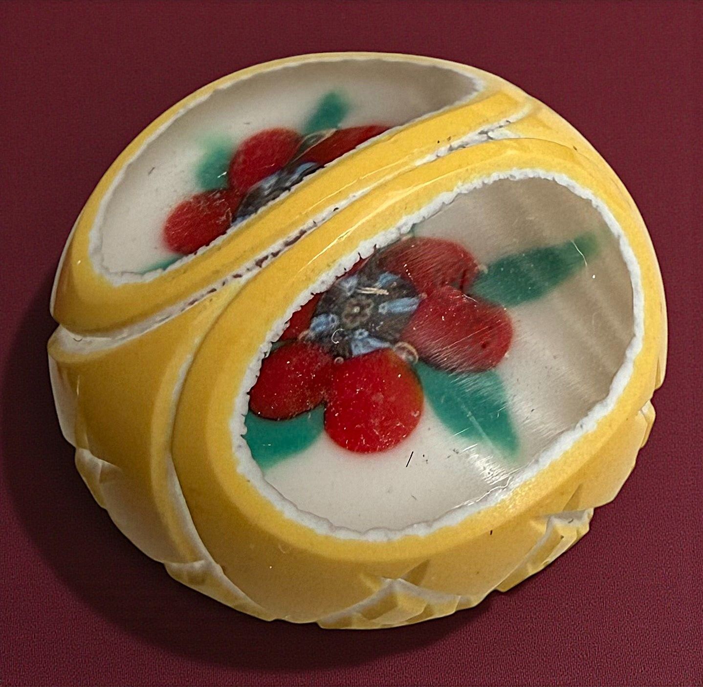 A limited edition Goodreham Paperweight Button