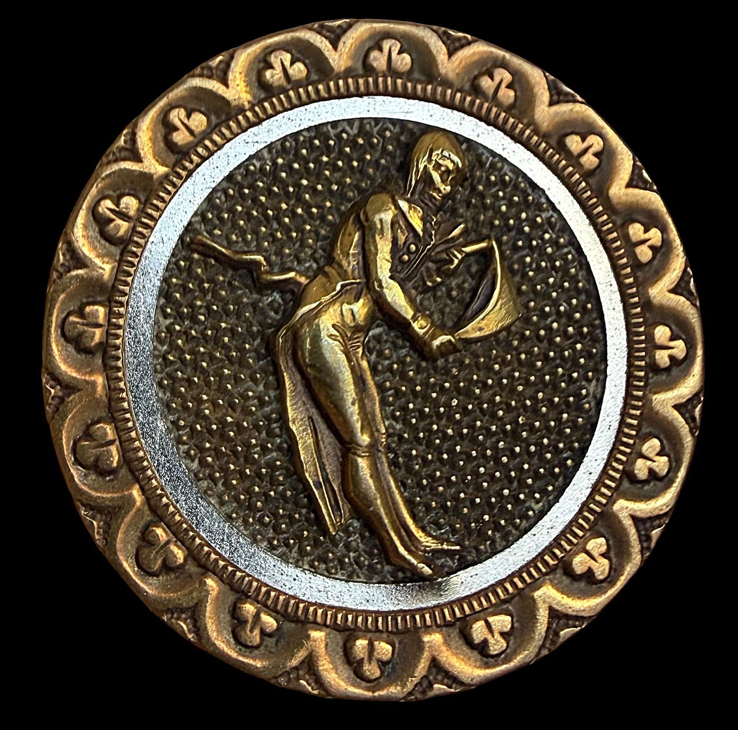 A cool Division one French Gentleman Button