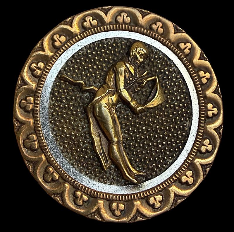 A cool Division one French Gentleman Button