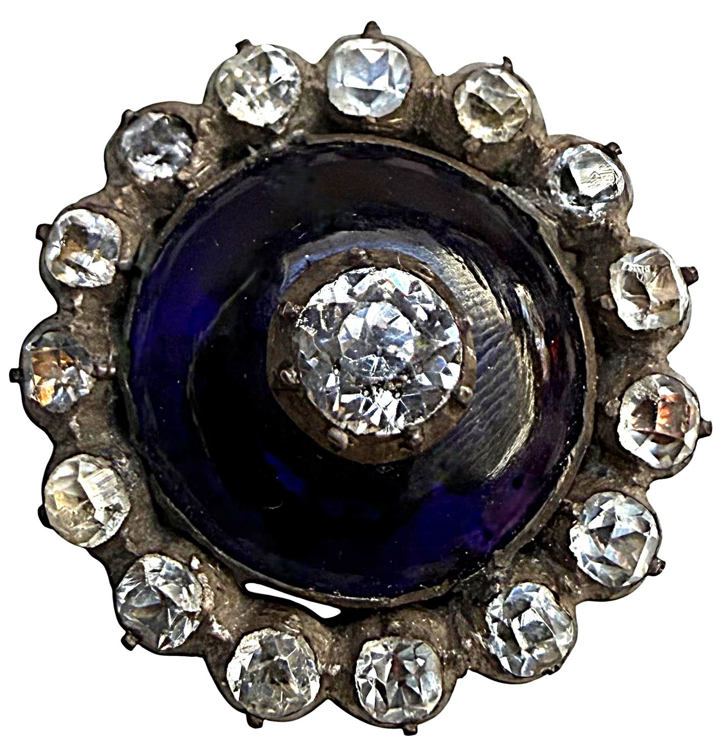 A beautiful 18th Century Georgian Jeweled Button