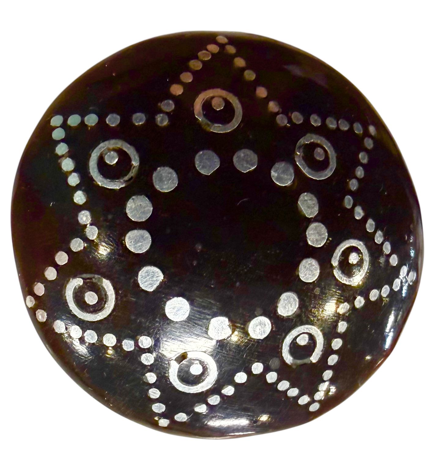 A beautiful Inlaid Pique work in Tortoise shell.