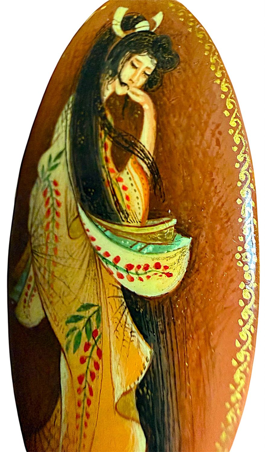 Another very nice division three Russina Lacquer button!