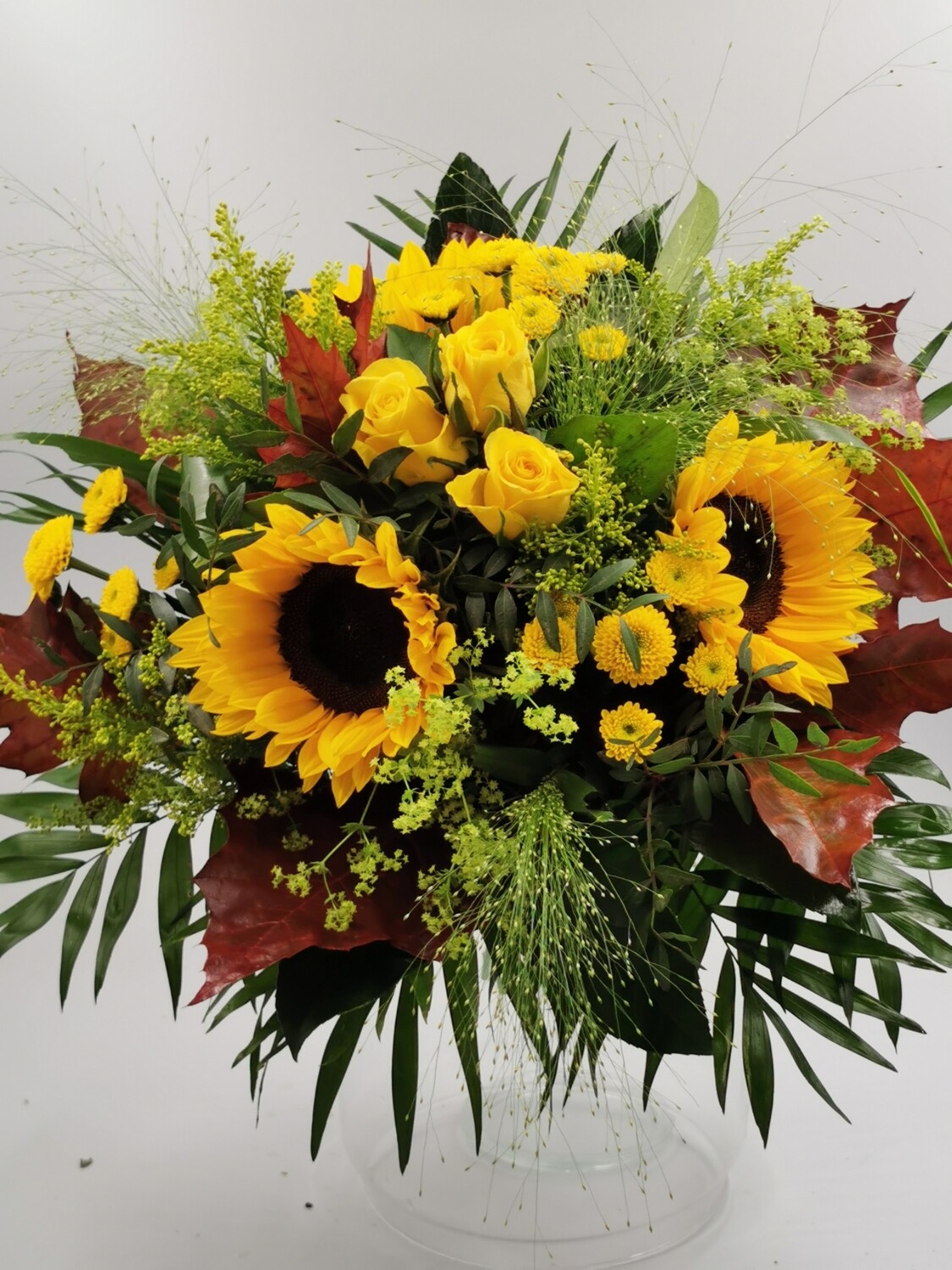 Sonnenblumen ab
