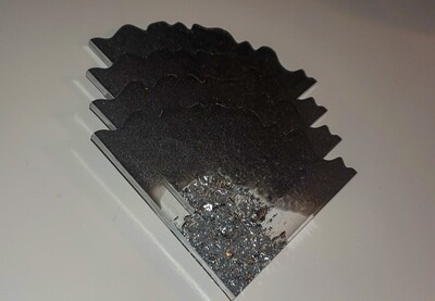 Resin Geode Coaster Set