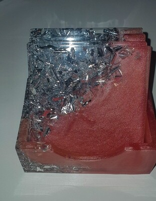 Resin Square Coaster Set