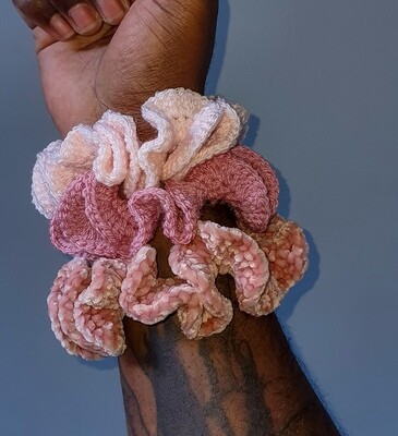Large Fluffy Scrunchies