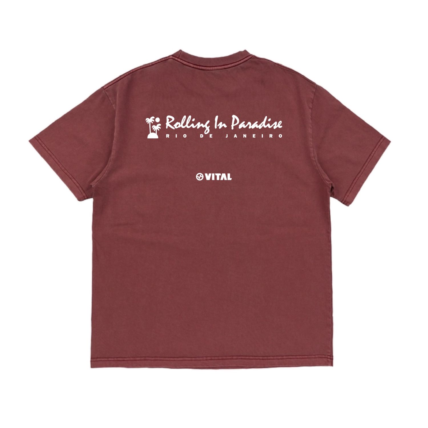 PIGMENT WASHED T-SHIRT : CARIOCA