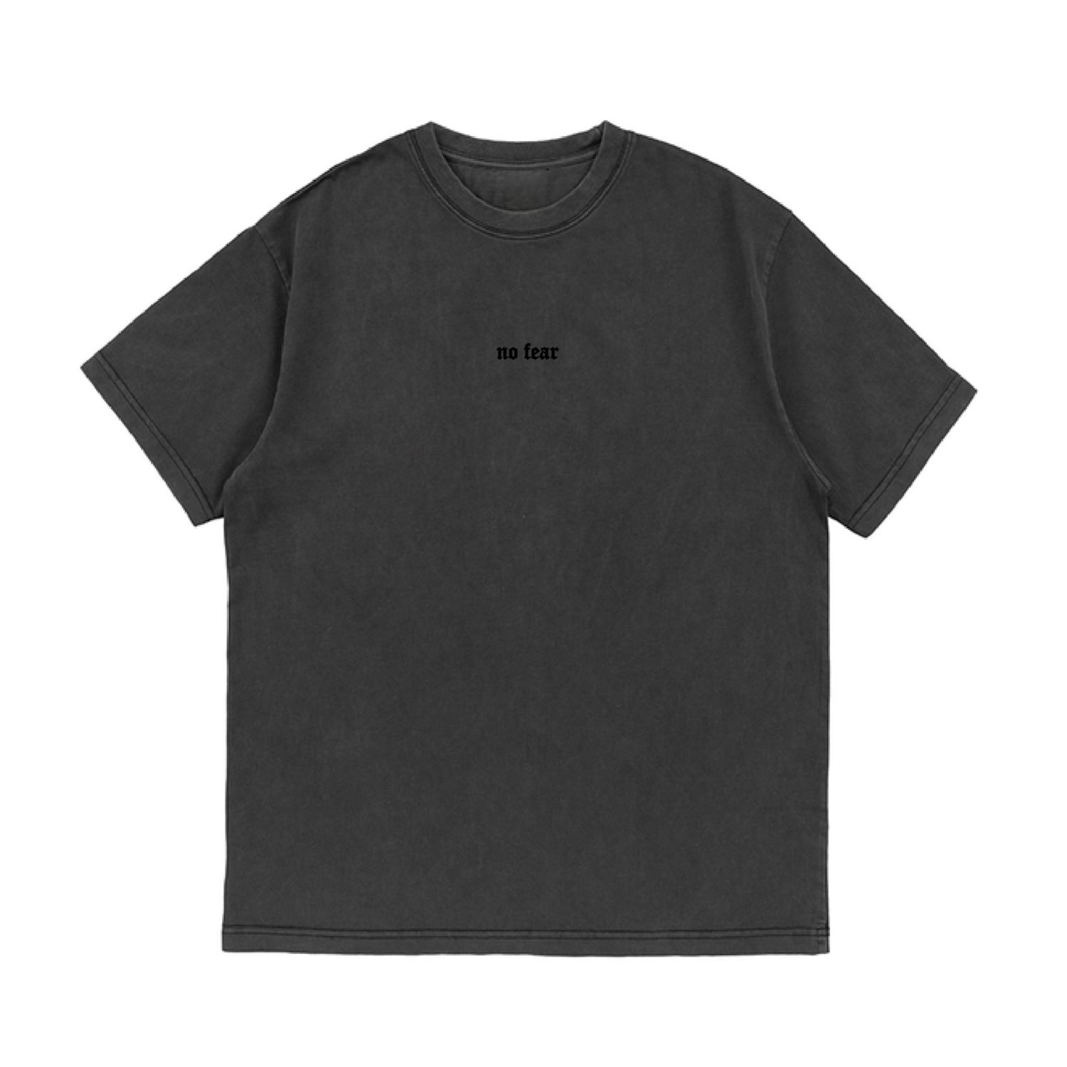 PIGMENT WASHED T-SHIRT : NO FEAR