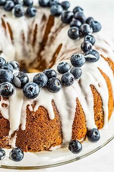 Blueberry Buttermilk Bundt