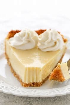 ​Lemon Gingersnap Pie
