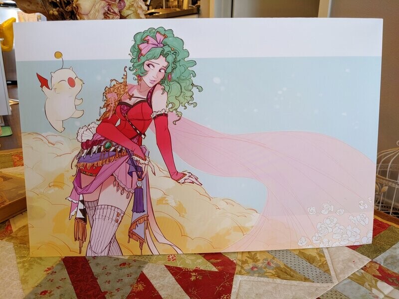 FFVI: Terra and Mog Print