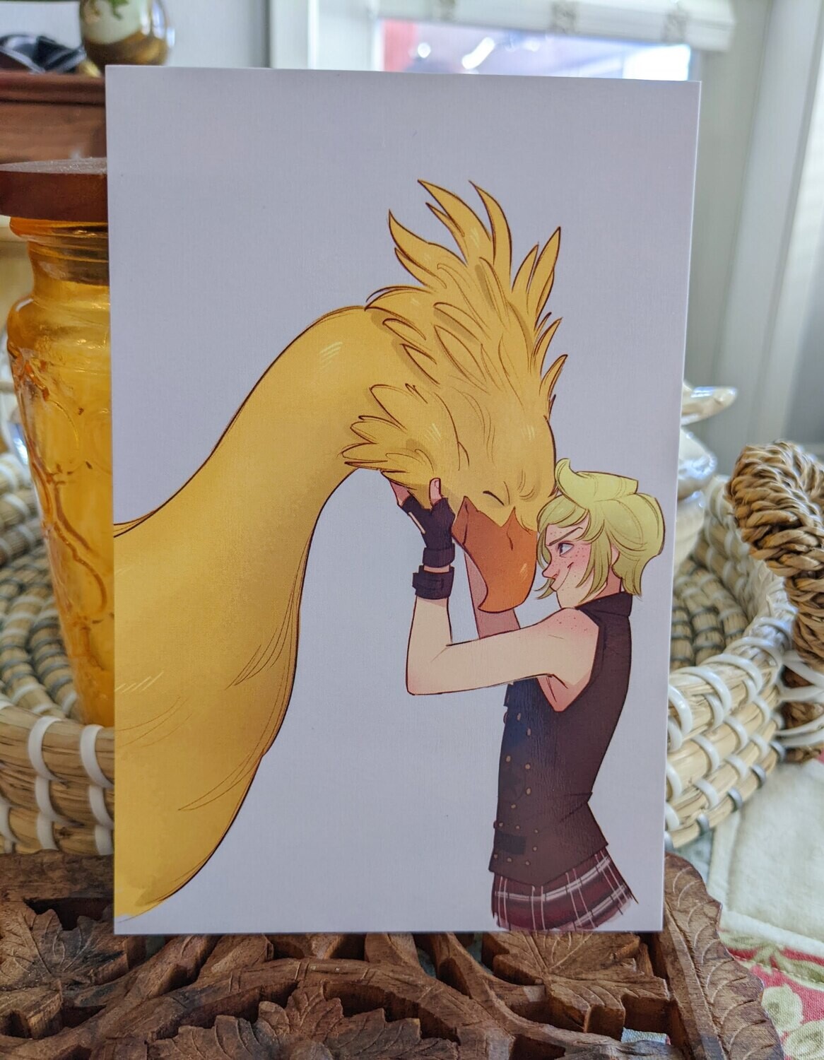 FFXV: A Boy and his Chocobo Print