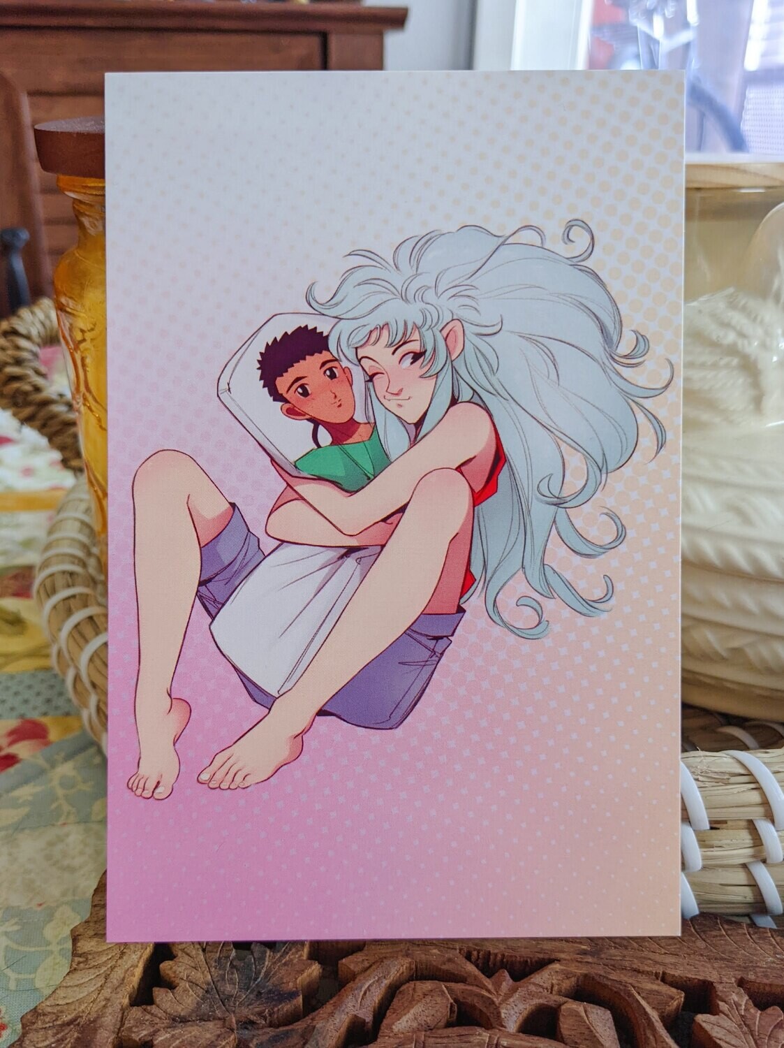 Tenchi Muyo: Ryoko Hugs Print