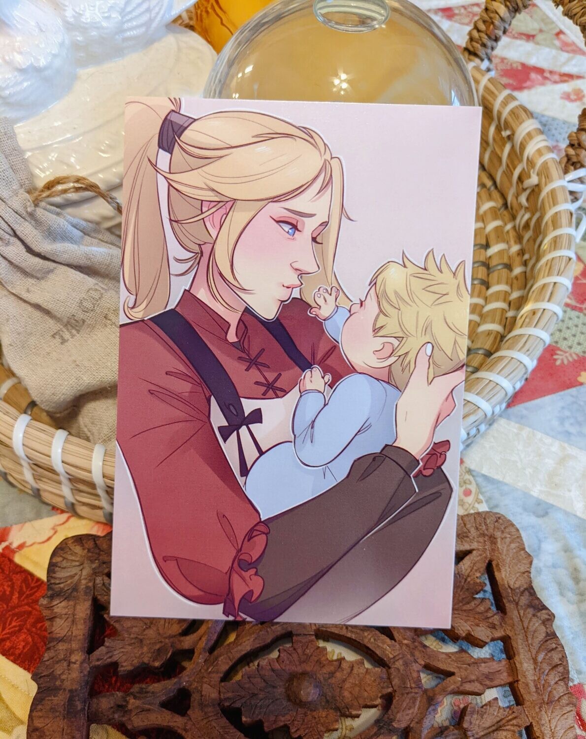FFVII: Claudia Strife Print