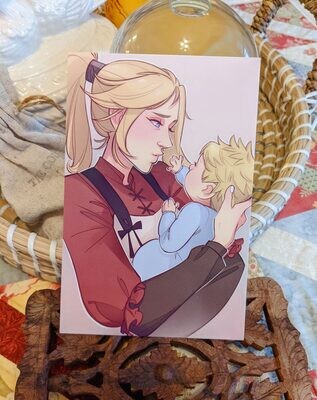 FFVII: Claudia Strife Print