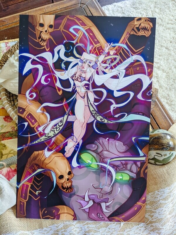 FFX: Lady Yunalesca Print