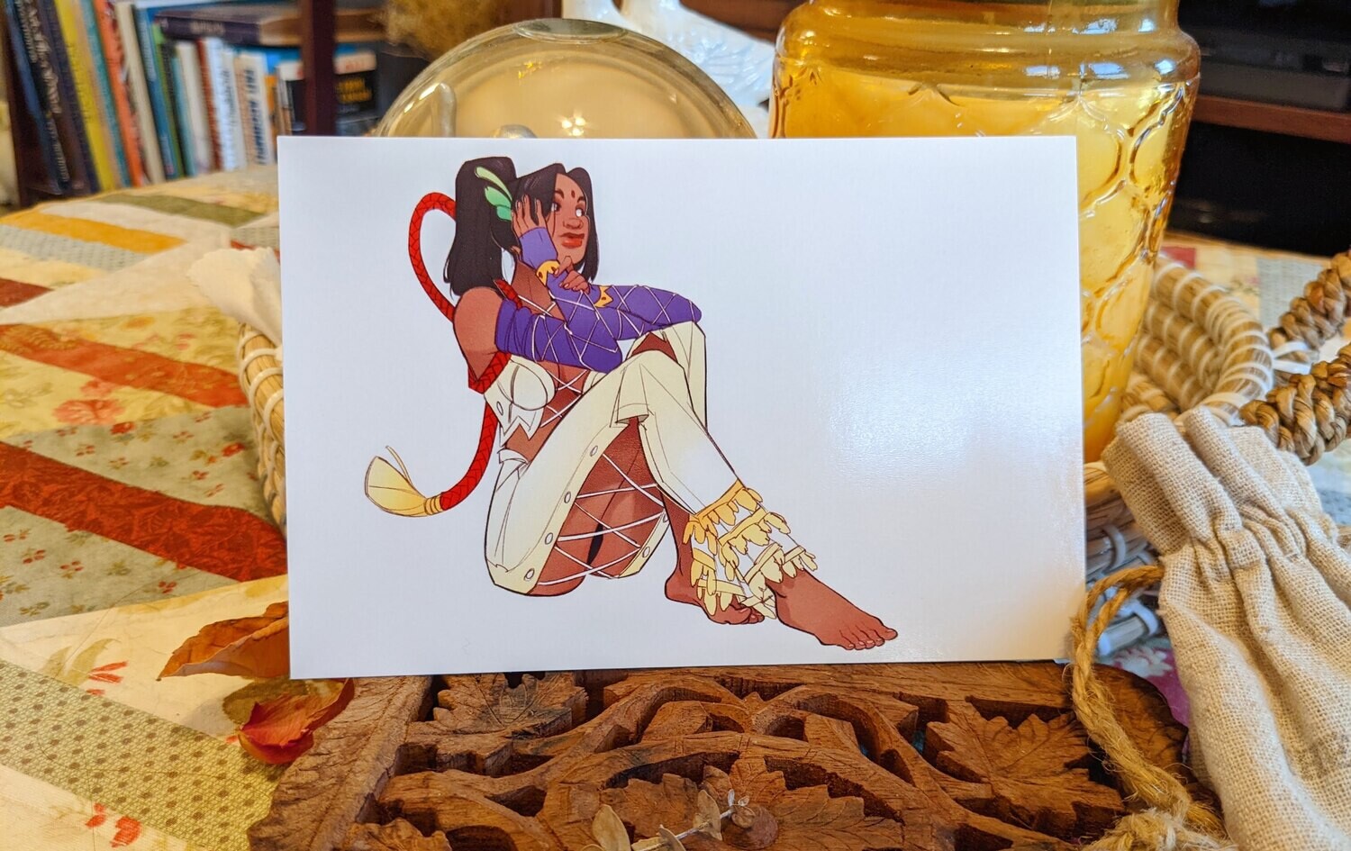 FFX: Summoner Dona Print
