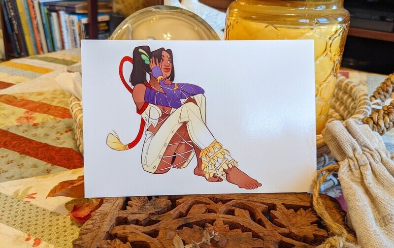 FFX: Summoner Dona Print
