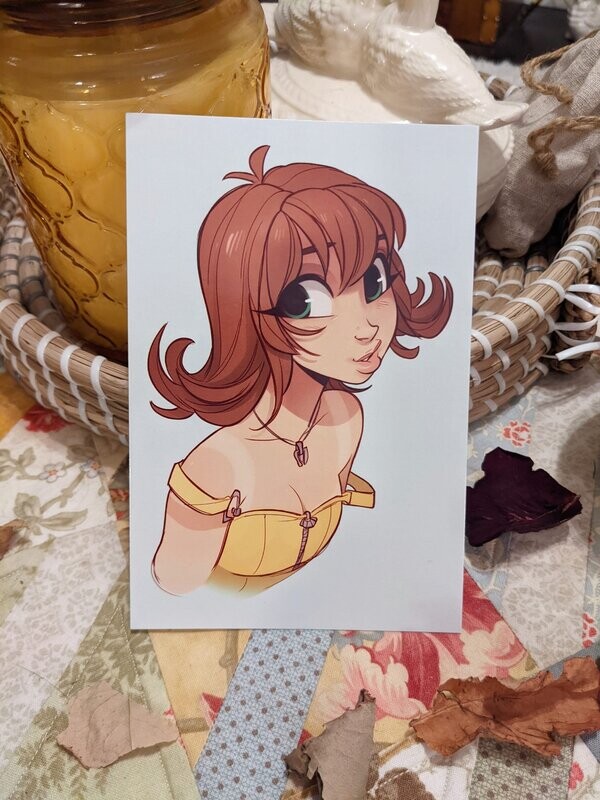 FFVIII: Selphie Tilmitt Print