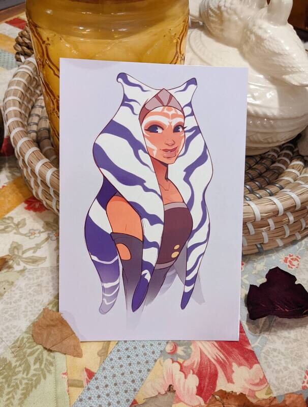Star Wars: Ahsoka Tano Portrait Print