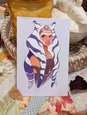 Star Wars: Ahsoka Tano Portrait Print