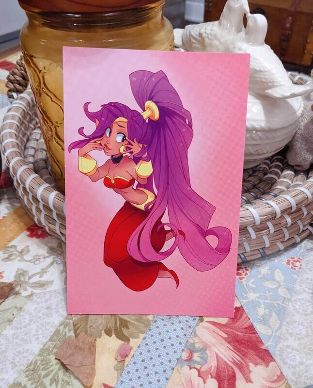 Shantae- The Half Genie Hero Print