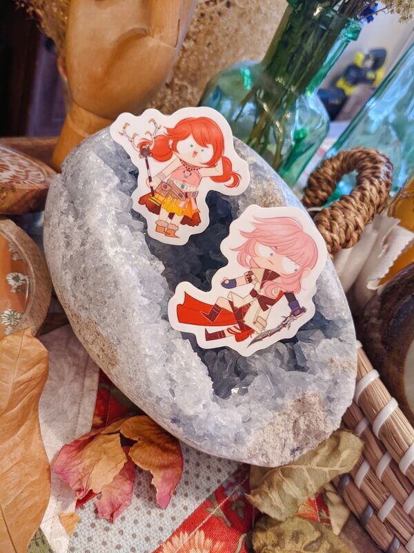 Chibi Fantasy Stickers: XIII